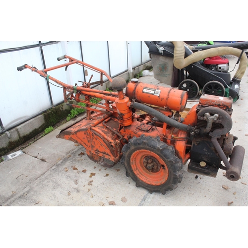 159 - A HOWARD GEM ROTOVATOR (WORKING)  NO VAT