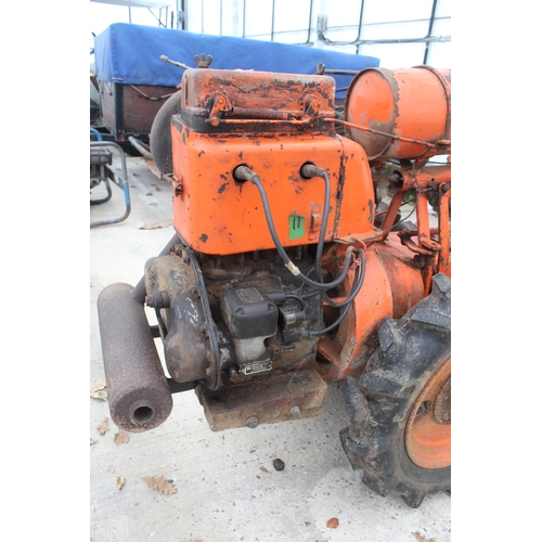 159 - A HOWARD GEM ROTOVATOR (WORKING)  NO VAT