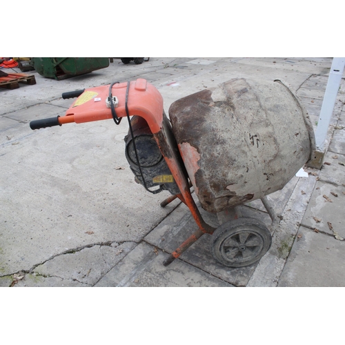 160 - BELLA ELECTRIC CEMENT MIXER  NO  VAT