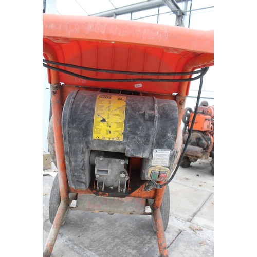 160 - BELLA ELECTRIC CEMENT MIXER  NO  VAT