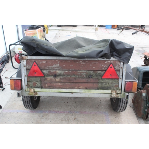 174 - WORK TRAILER - WORKING ORDER   NO  VAT