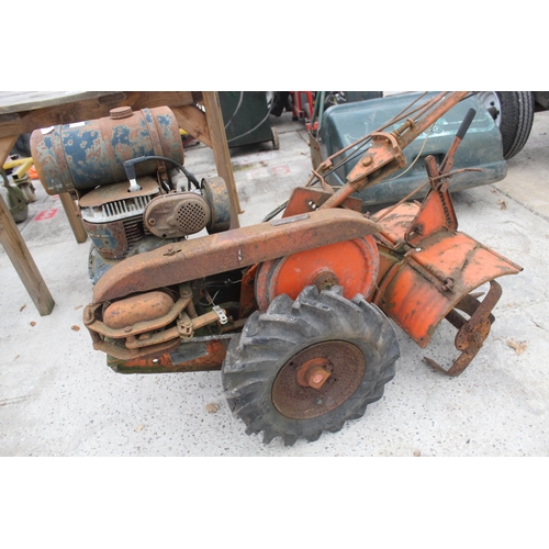 175 - A HOWARD GEM ROTOVATOR (WORKING)  NO VAT