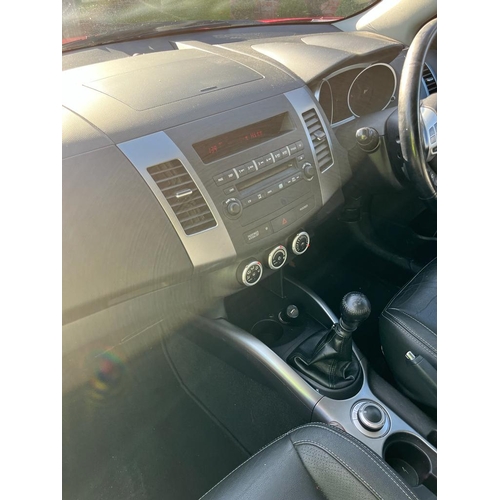 191 - A 2007 MITSUBISHI OUTLANDER WARRIOR, REGISTRATION DC07 FPZ, 2.0 LITRE DIESEL, MANUAL TRANSMISSION, 7... 