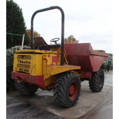 206 - A 6 TONNE THWAITES DUMPER + VAT