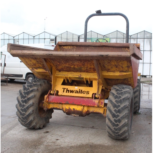 206 - A 6 TONNE THWAITES DUMPER + VAT