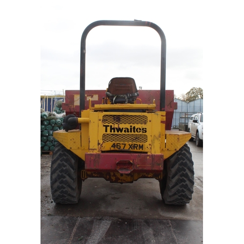 206 - A 6 TONNE THWAITES DUMPER + VAT