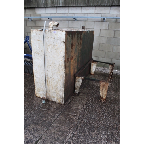 233 - A FUEL TANK & STAND + VAT