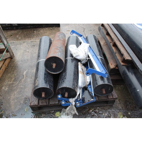 258 - ROLLER SPARES + VAT