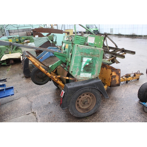 261 - BENFORD PEDESTRIAN ROLLER IN WORKING ORDER NO VAT