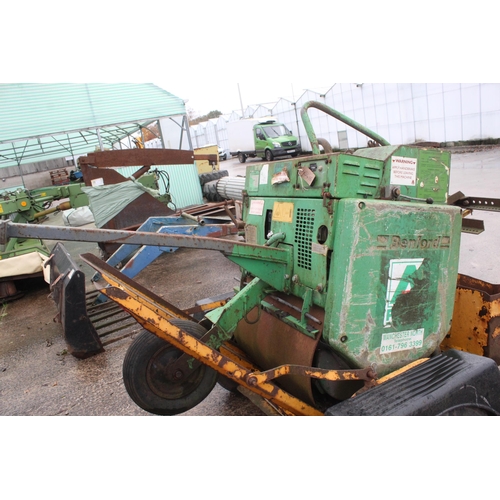 261 - BENFORD PEDESTRIAN ROLLER IN WORKING ORDER NO VAT