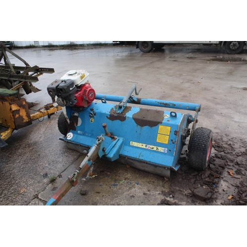 262 - A WESSEX AF120 ATV FLAIL MOWER NEW FLAILS THIS YEAR NO VAT (COST OVER £3000 NEW)