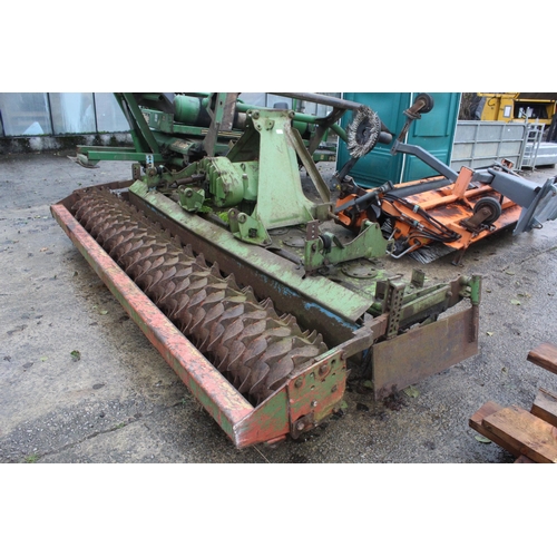 273 - KRONE POWER HARROW & CRUMBLER + VAT