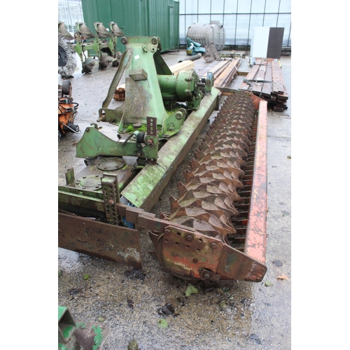 273 - KRONE POWER HARROW & CRUMBLER + VAT