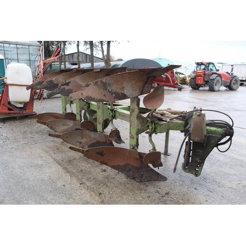 275 - A  DOWDSWELL 4 FURROW REVERSIBLE PLOUGH + VAT