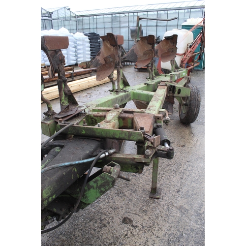 275 - A  DOWDSWELL 4 FURROW REVERSIBLE PLOUGH + VAT