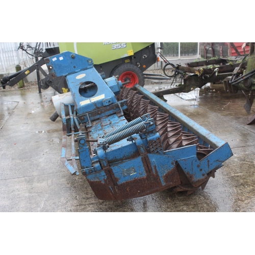 284 - RABE WERK 3 METRE POWER HARROW & CRUMBLER +VAT