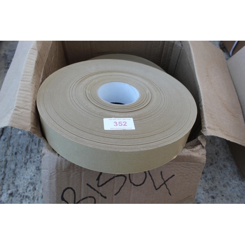 352 - 5 ROLLS 200M PARCEL TAPE 2