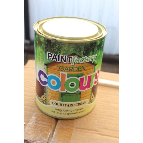 360 - 16 NEW CREAM PAINT 750ML  NO VAT