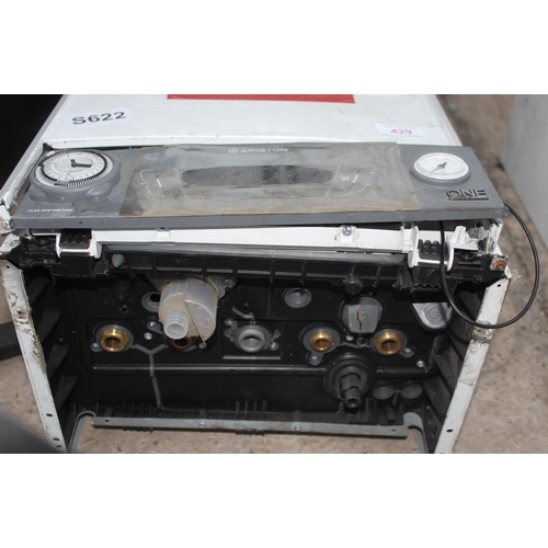 429 - ARISTON COMBI BOILER  NO VAT