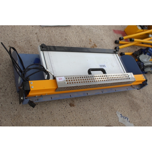 448 - HOT WIRE STRIP HEATER  NO VAT