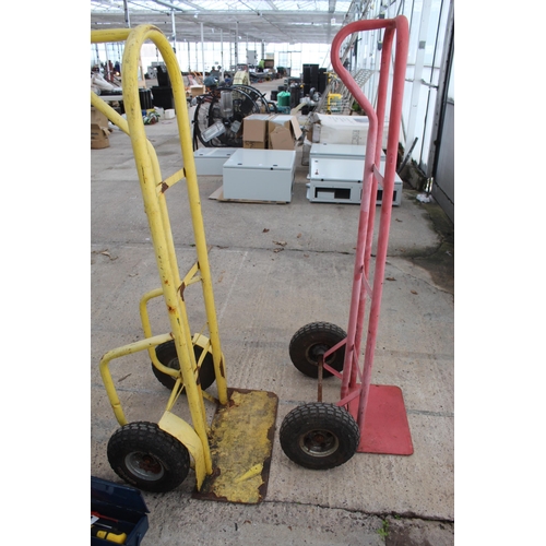 470 - 2 SACK TRUCKS  NO VAT