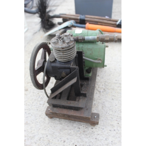 478 - SMALL COMPRESSOR WORKING NO VAT