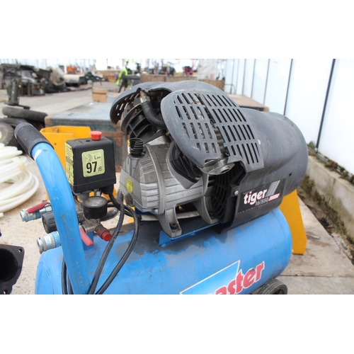 500 - AIR MASTER TIGER 16/550 TURBO COMPRESSOR  NO VAT