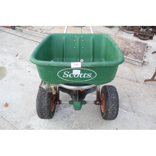 555 - SEED SPREADER  NO VAT