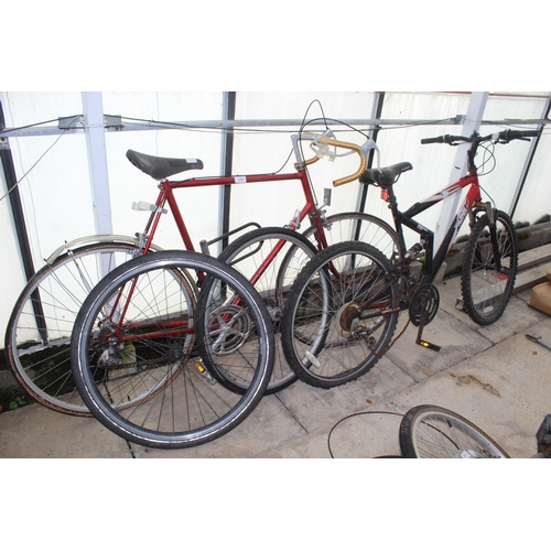 556 - 2 BICYCLES FOR SPARES  NO VAT