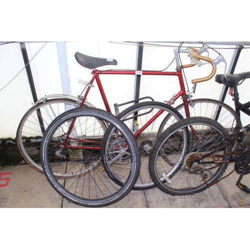 556 - 2 BICYCLES FOR SPARES  NO VAT