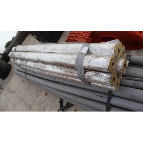 585 - 2 PACKS OF PIPE LAGGING  NO VAT