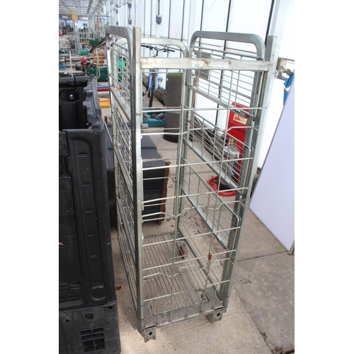 589 - 3 TROLLEYS  NO VAT