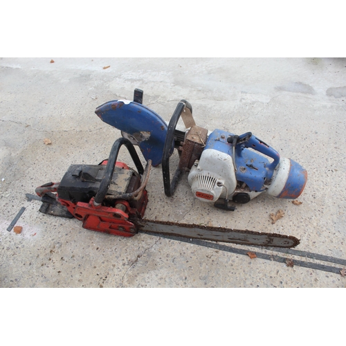 602 - 2 CHAINSAWS  NO VAT