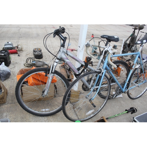 764 - LADIES MOUNTAIN BIKE AND RALEIGH BIKE  NO VAT