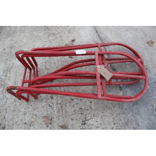 768 - 4 HORSE SADDLE RACKS  NO VAT