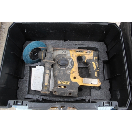 781 - DEWALT SDS, RECIP SAW, DRILL  NO VAT