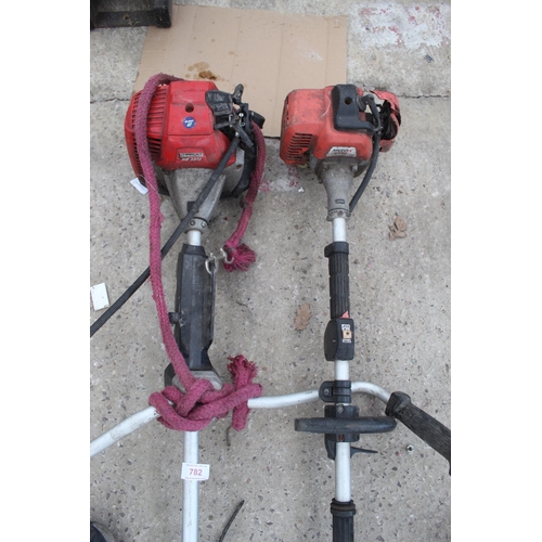 782 - 2 STRIMMERS  NO VAT