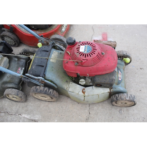 790 - 2 HONDA MOWERS  NO VAT