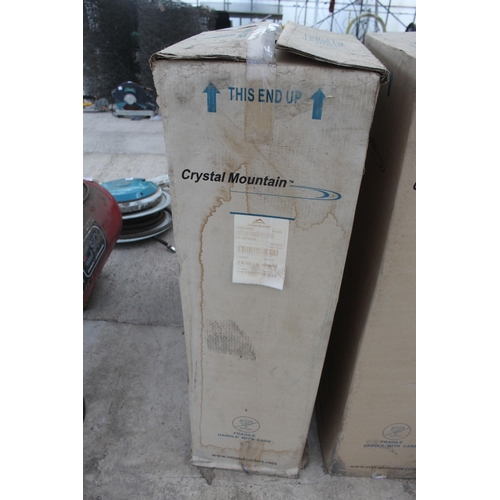 1628 - CRYSTAL MOUNTAIN HOT AND COLD DISPENSER  NO VAT