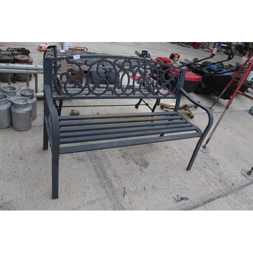 1763 - GARDEN BENCH  NO VAT