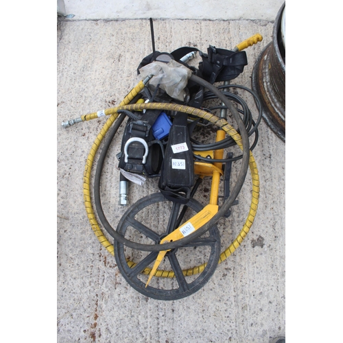 1773 - JOB LOT OF YARD WHEEL HOSES  + VAT