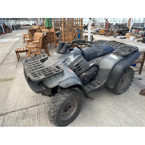 152 - POLARIS MAGNUM 325 QUAD RUNS & DRIVES NEEDS A BATTERY NO VAT