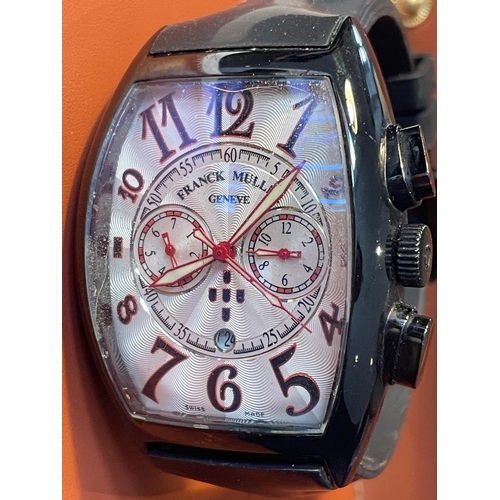 503 - A FRANK MULLER GENEVE MASTER OF COMPLICATIONS N0 085 8885C CC DT NR CASABLANCA WRIST WATCH IN A PRES... 