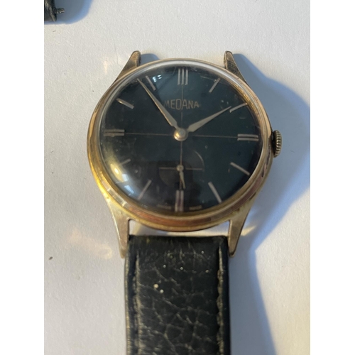 618 - A VINTAGE MEDANA WRIST WATCH