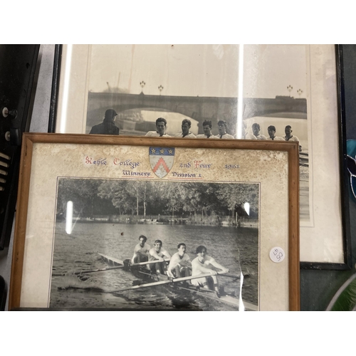 297 - A GROUP OF 1950/1960S PHOTOS OF THE OXFORD V CAMBRIDGE BOAT RACE AND ALSO THE HENLEY REGATTA