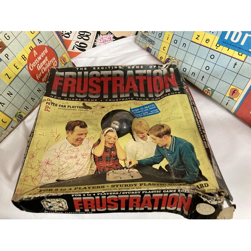 385 - A COLLECTION OF BOARD GAMES