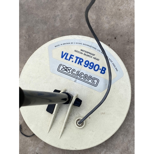 1536 - A SCOPE VLF.TR990-B METAL DETECTOR