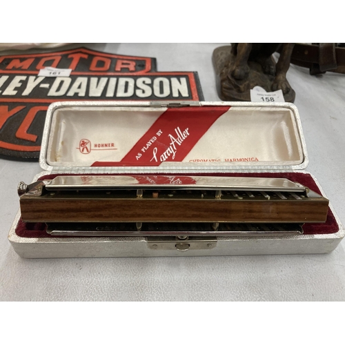 162 - A LARRY ADLER PROFESSIONAL 16 (C) HARMONICA IN ORIGINAL BOX