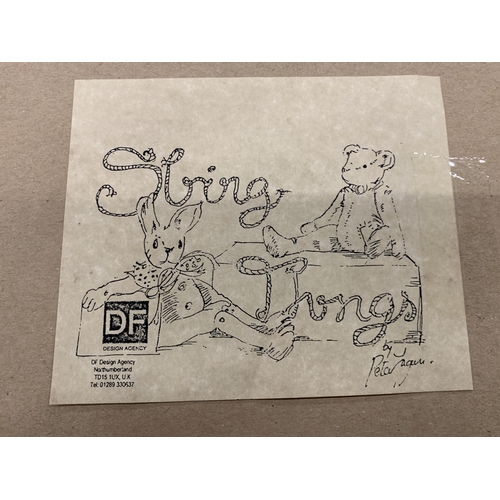 178 - A BOXED 'STRING THINGS' TEDDY