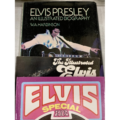 224 - EIGHT ELVIS PRESLEY BOOKS